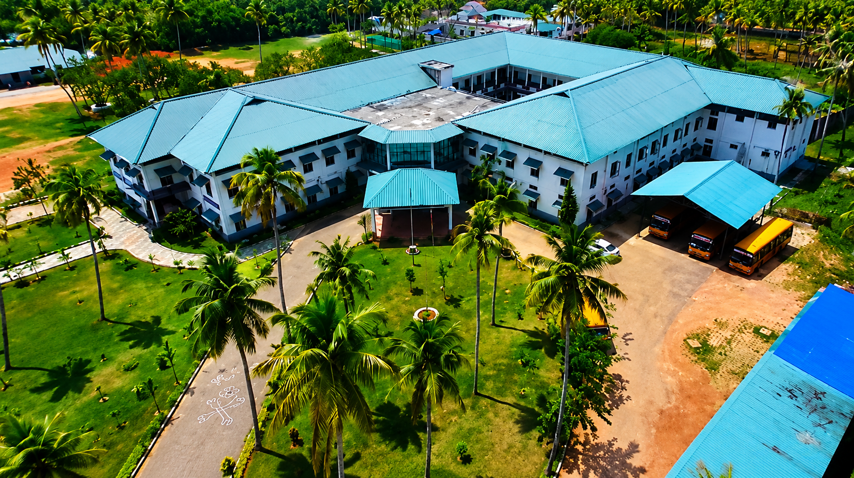 Students on campus